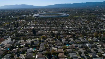 Siège social d’Apple, Cupertino (Californie) - crédits : Jane Tyska/ MediaNews Group/ The Mercury News/ Getty Images