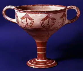 Kylix, art mycénien - crédits :  Bridgeman Images 