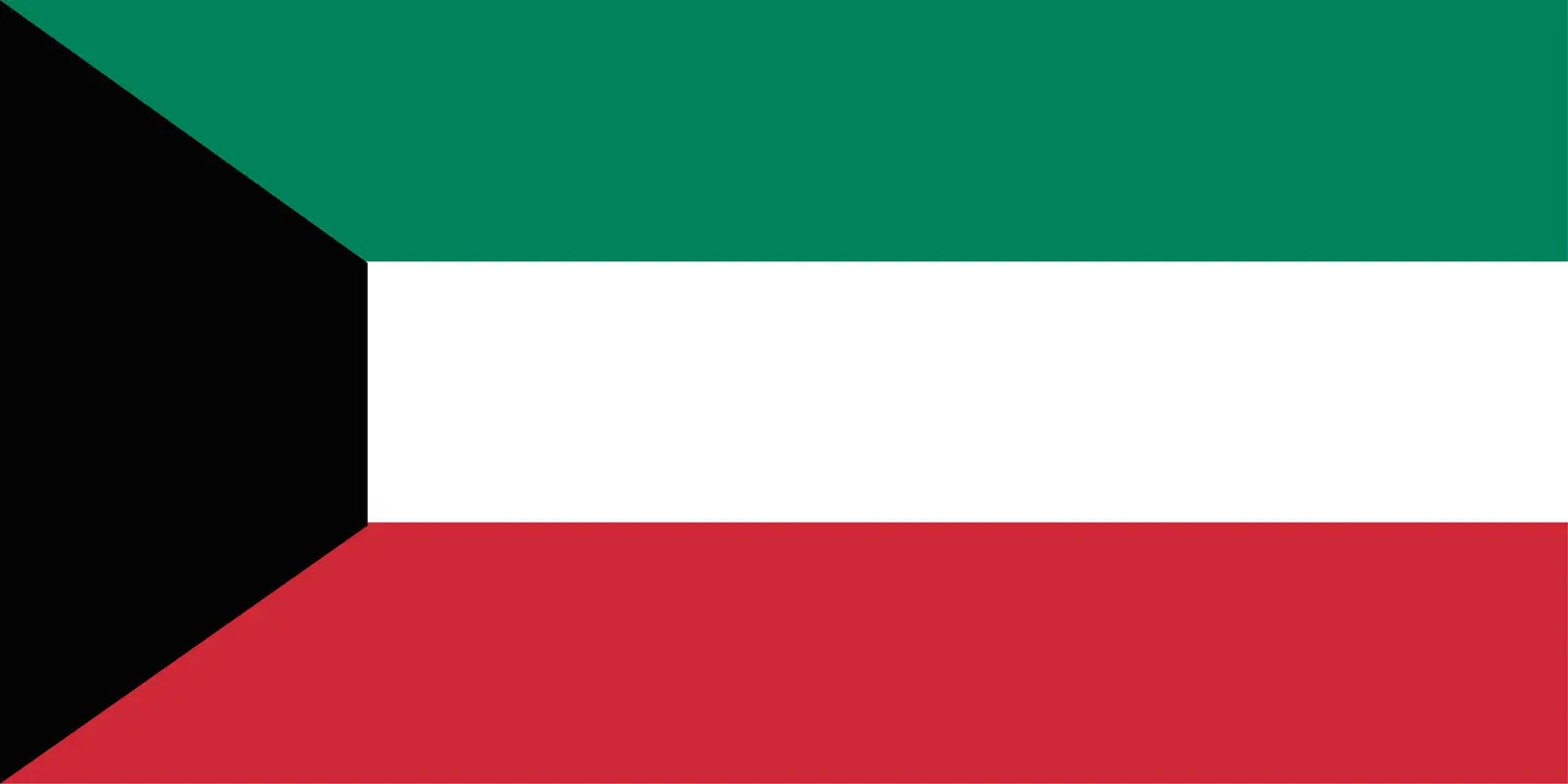 Koweït : drapeau