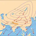 Mousson d’hiver asiatique - crédits : Encyclopædia Universalis France