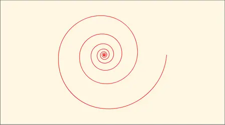 Spirale logarithmique - crédits : Encyclopædia Universalis France