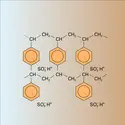 Résines du type sulfonate - crédits : Encyclopædia Universalis France