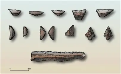Industrie lithique (Néolithique ancien) - crédits : Encyclopædia Universalis France