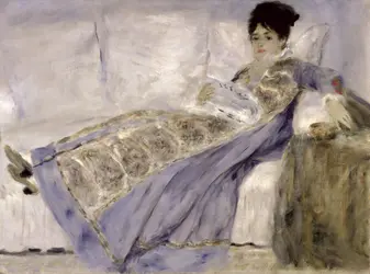<it>Portrait de madame Monet</it>, A. Renoir - crédits :  Bridgeman Images 