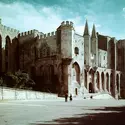 Avignon : le palais des Papes - crédits : Gjon Mili/ The LIFE Picture Collection/ Getty Images