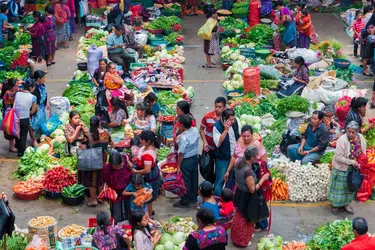 Marché à Chichicastenango, Guatemala - crédits : De Jongh Photography/ Shutterstock.com