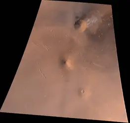 Volcans d'Elysium Planitia - crédits : Courtesy NASA / Jet Propulsion Laboratory