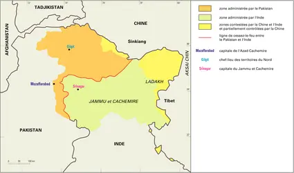 Cachemire, XX<sup>e</sup> siècle - crédits : Encyclopædia Universalis France