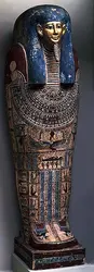 Sarcophage momiforme, Akhmim, Égypte - crédits :  Bridgeman Images 