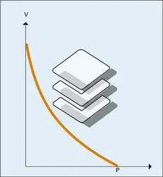 Variation de la vitesse de raccourcissement - crédits : Encyclopædia Universalis France