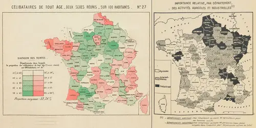 La France vue par les recensements - crédits : Insee