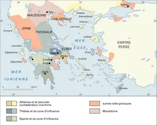 Grèce antique, IVe s. - crédits : Encyclopædia Universalis France