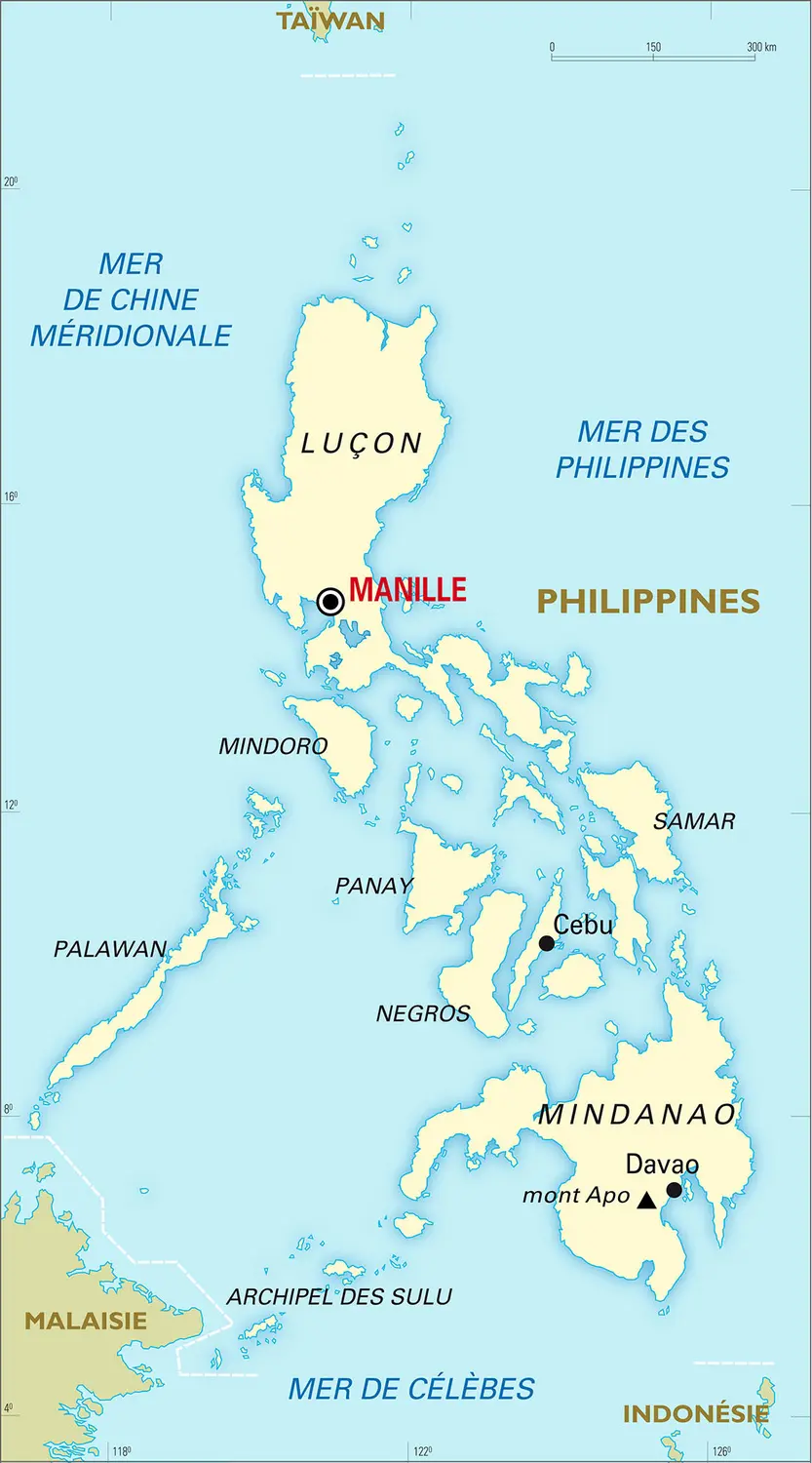 Philippines : carte générale