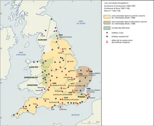 Grande-Bretagne, l'Angleterre normande - crédits : Encyclopædia Universalis France