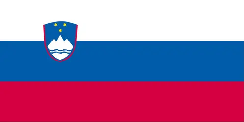 Slovénie : drapeau - crédits : Encyclopædia Universalis France