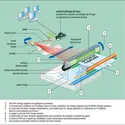 Principe de fonctionnement d’une imprimante laser - crédits : Encyclopædia Britannica (adaptation : EUF)