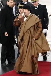 Mouammar Kadhafi, 2007 - crédits : Remy De La Mauvinière/ AFP