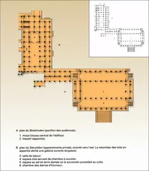 Architecture seigneuriale à l'époque Heian - crédits : Encyclopædia Universalis France