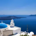 Église, île de Santorin, Grèce - crédits : Anastasios71/ Shutterstock