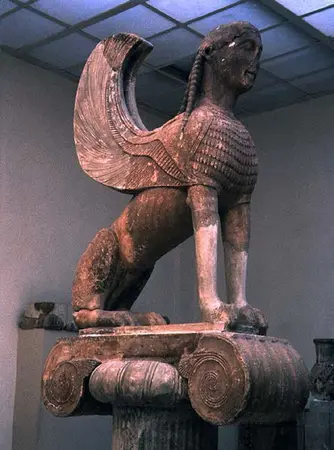 Sphinx des Naxiens