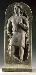 Statue de Maitreya, art du Gandhara, IV<sup>e</sup> siècle - crédits :  Bridgeman Images 