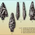 Différents types de pointes et lames - crédits : Encyclopædia Universalis France