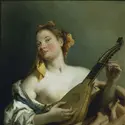 Femme à la mandoline, G. Tiepolo - crédits : Cameraphoto/ AKG-images