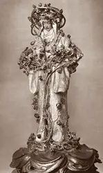 Modèle de la Vierge du tombeau du duc de Clarence, A. Gilbert - crédits : Hulton Archive/ Getty Images