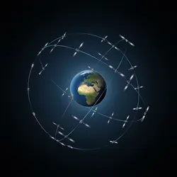 La constellation de satellites Galileo - crédits : ESA/ Pierre Carril