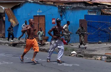 Guerre civile au Liberia - crédits : Patrick Robert/ Sygma/ Getty Images