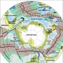 Océan Austral : tectonique et géomorphologie - crédits : Encyclopædia Universalis France
