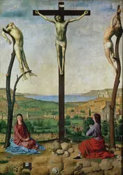 Crucifixion, A. de Messine - crédits : Erich Lessing/ AKG-images