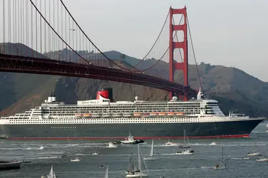 <it>Queen Mary 2</it> - crédits : Justin Sullivan/ Getty Images News/ AFP