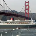 <it>Queen Mary 2</it> - crédits : Justin Sullivan/ Getty Images News/ AFP