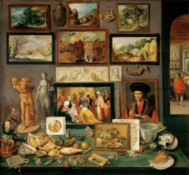 <em>Cabinet d’art et de curiosités</em>, Frans Francken II le Jeune. - crédits : Fine Art Images/ Heritage Images/ Getty Images
