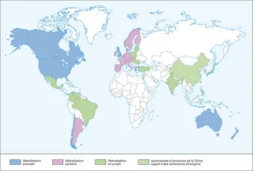 Gaz naturel : libéralisation des marchés - crédits : Encyclopædia Universalis France