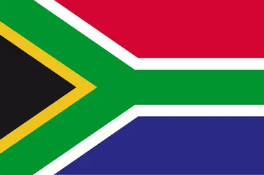 Afrique du Sud : drapeau - crédits : Encyclopædia Universalis France