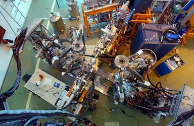 Le détecteur Mini-ball de l'installation Isolde du Cern - crédits : CERN