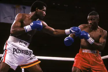 Pernell Whitaker contre Rafael Pineda - crédits : Bernstein Associates/ Getty Images