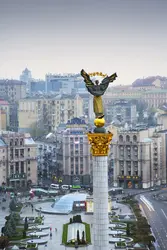 « Place Maïdan », Kiev - crédits : John Coletti/ Photodisc/ Getty Images