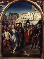 <it>La Châsse de sainte Ursule</it>, H. Memling - crédits :  Bridgeman Images 