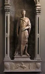 <it>Saint Georges</it>, Donatello - crédits :  Bridgeman Images 