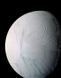 Encelade, 2 - crédits : NASA/ JPL/ Space Science Institute