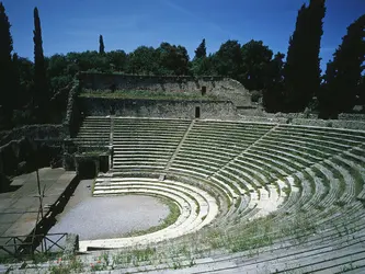 Grand théâtre de Pompéi - crédits : The Art Archive/ Dagli Orti/ Picture Desk