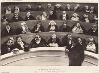 <it>Le Ventre législatif</it>, caricature de Daumier - crédits : GraphicaArtis/ Getty Images
