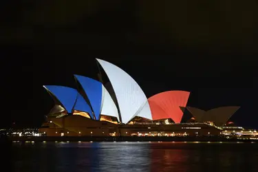 Solidarité internationale avec la France, 2015 - crédits : Dan Himbrechts/ EPA