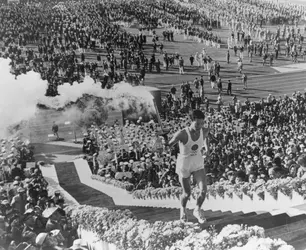 Jeux Olympiques de Tokyo - crédits : Keystone/ Hulton Archive/ Getty Images