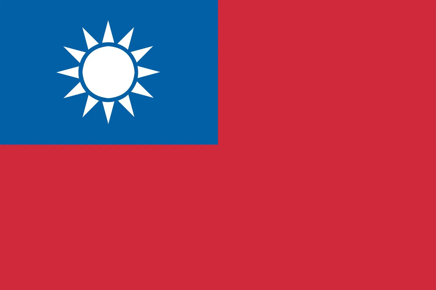 Taïwan : drapeau