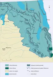 Glaciations quaternaires - crédits : Encyclopædia Universalis France