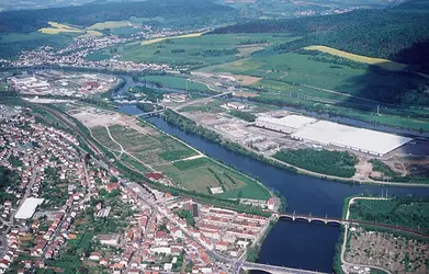 Nancy : la reconversion industrielle de Pompey - crédits : Collection A. Humbert-C. Renard-Grandmontagne